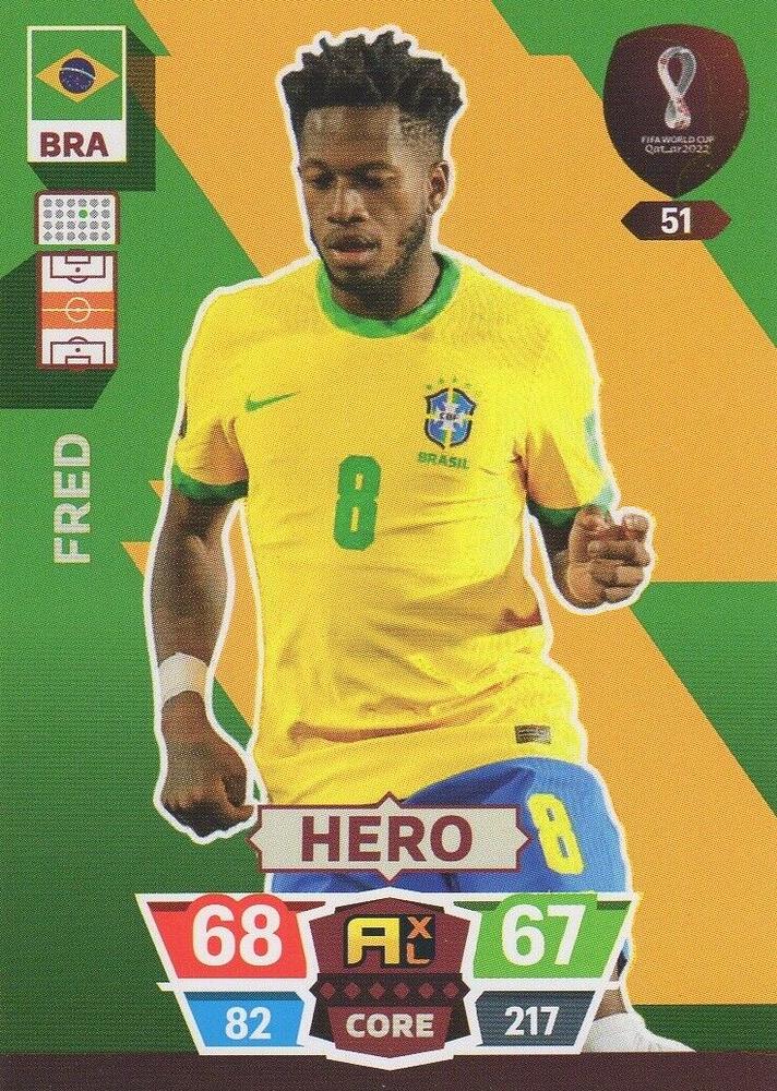 Fred 2022 Panini Adrenalyn XL FIFA World Cup