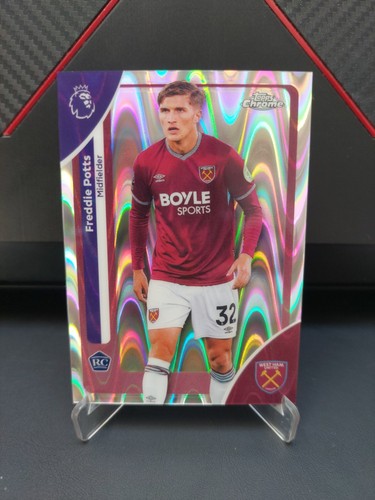 Freddie Potts 2025 Topps Chrome Raywave