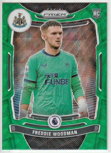 Freddie Woodman 2021 Panini Prizm Green Wave