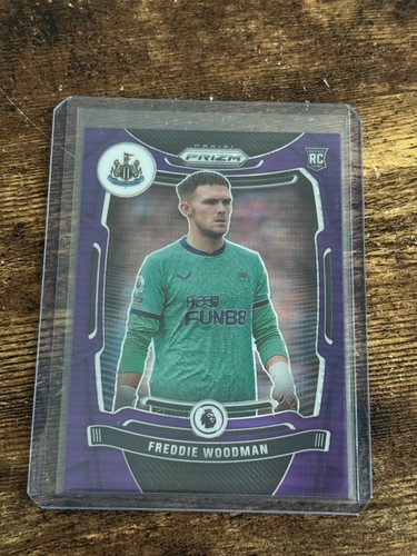Freddie Woodman 2021 Panini Prizm Violet Breakaway /99