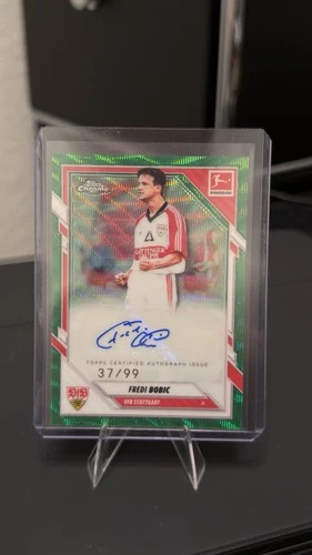 Fredi Bobic 2025 Topps Chrome Green Wave /99