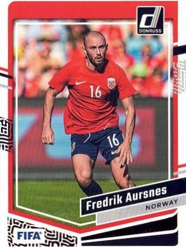 Fredrik Aursnes 2023 Panini Donruss