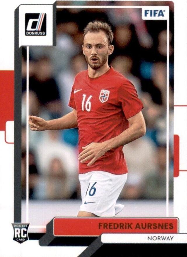 Fredrik Aursnes 2022 Panini Donruss Soccer 85