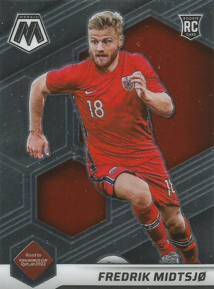 Fredrik Midtsjo 2021 Panini Mosaic Road to FIFA World Cup