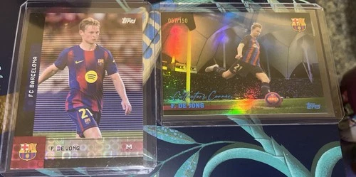Frenkie de Jong 2025 Topps Barcelona /150