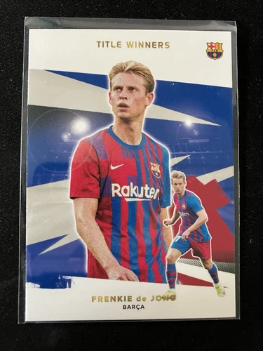 Frenkie de Jong 2021 Topps Barcelona