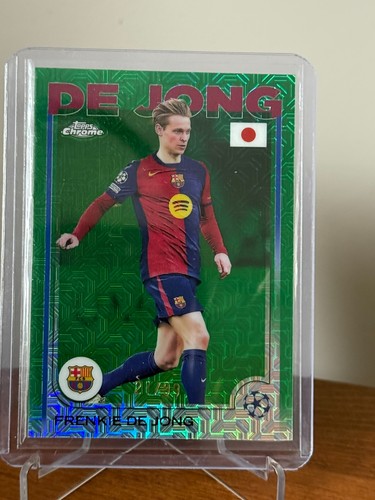 Frenkie de Jong 2024 Topps Chrome 21/99
