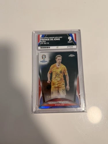 Frenkie de Jong 2024 Topps Chrome 6/10