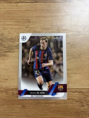Frenkie de Jong 2022 Topps Chrome
