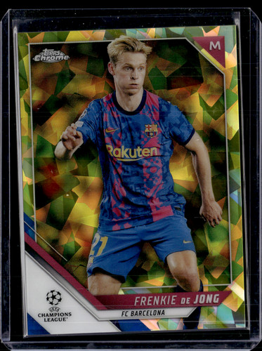 Frenkie de Jong 2022 Topps Chrome /99