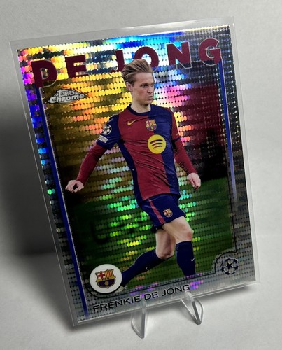 Frenkie de Jong 2024 Topps Chrome Pulsar