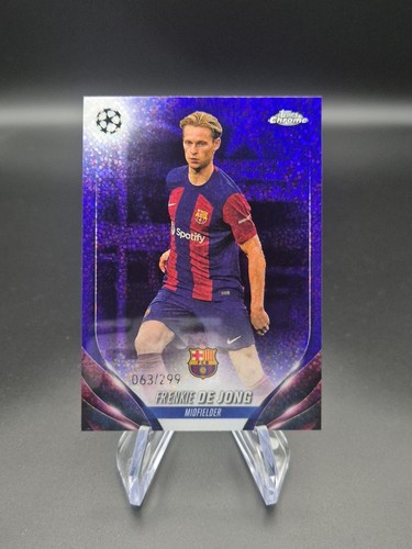 Frenkie de Jong 2023 Topps Cromo UCC Parallel /299