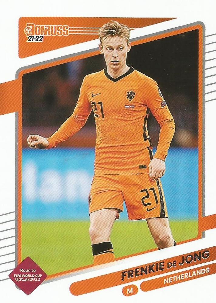 Frenkie de Jong 2021 Panini Donruss Soccer 5