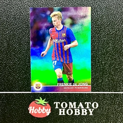 Frenkie de Jong 2022 Topps Fan Team Set Green Refractor /75