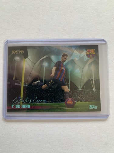 Frenkie de Jong 2025 Topps FC /199