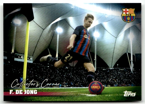 Frenkie de Jong 2025 Topps FC Barcelona Team Set
