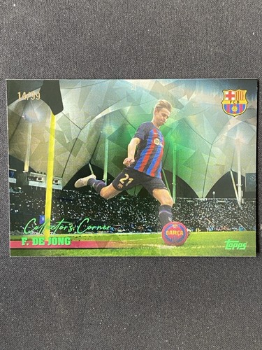 Frenkie de Jong 2025 Topps FC Barcelona Team Set /99