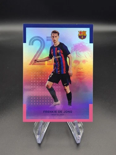 Frenkie de Jong 2022 Topps FC Barcelona Team Set Parallel /99