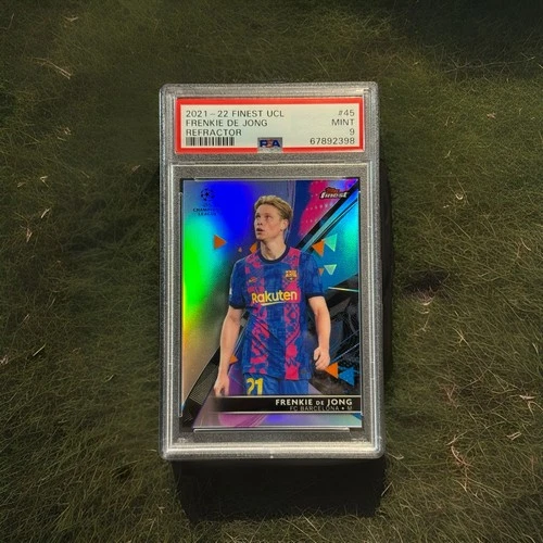 Frenkie de Jong 2021 Topps Finest Refractor