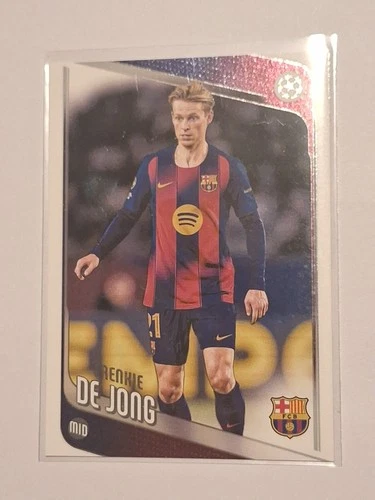 Frenkie de Jong 2025 Topps Flagship /25