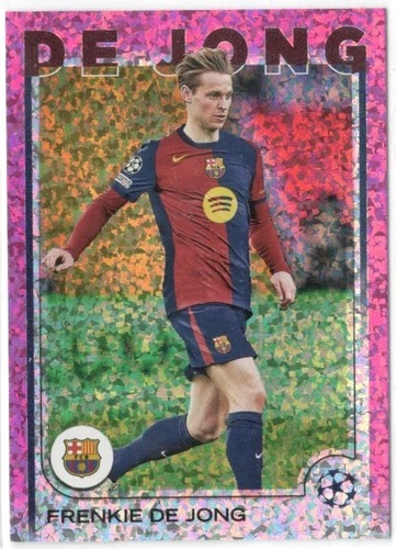 Frenkie de Jong 2024 Topps Flagship Pink