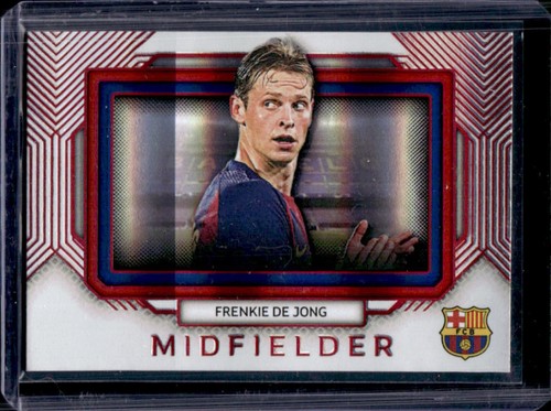 Frenkie de Jong 2025 Panini Futera FC Ruby /29
