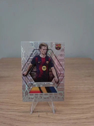 Frenkie de Jong 2025 Panini Futera Worlds 1/1