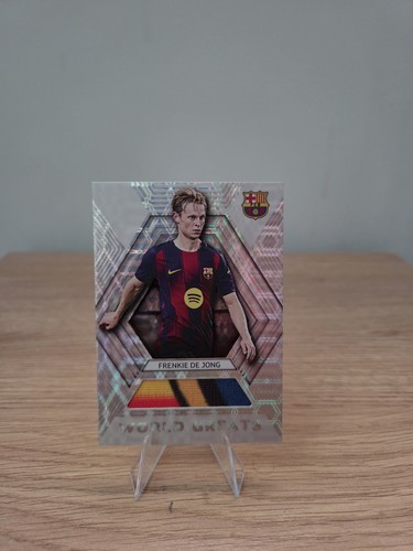 Frenkie de Jong 2025 Panini Futera Worlds Platinum 1/1