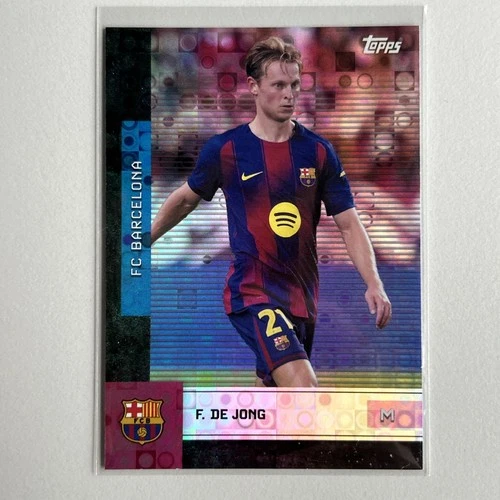 Frenkie de Jong 2025 Topps Halo