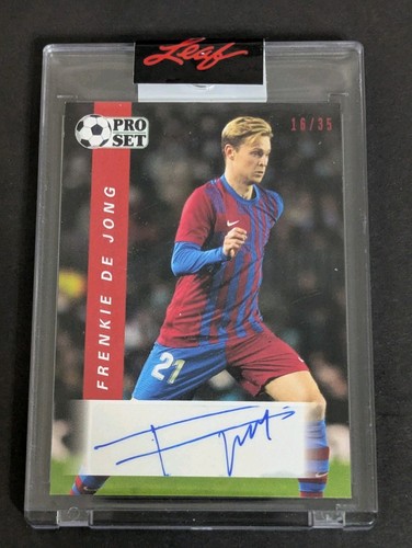 Frenkie de Jong 2022 Hoja Pro Set /35