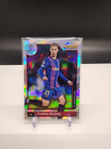 Frenkie De Jong 2022 Topps Merlin Chrome Atomic Refractor /250