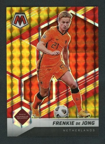 Frenkie de Jong 2021 Panini Mosaic Silver Prizm /88