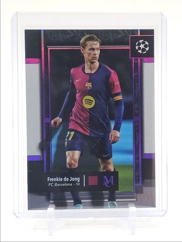 Frenkie de Jong 2024 Topps Museum Amethyst /99