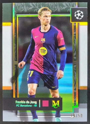 Frenkie de Jong 2024 Topps Museum Collection /50