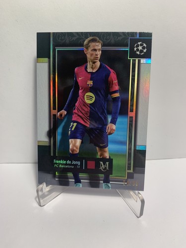 Frenkie de Jong 2024 Topps Museum Gold /35