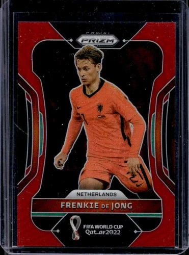 Frenkie de Jong 2022 Panini Prizm Red /399