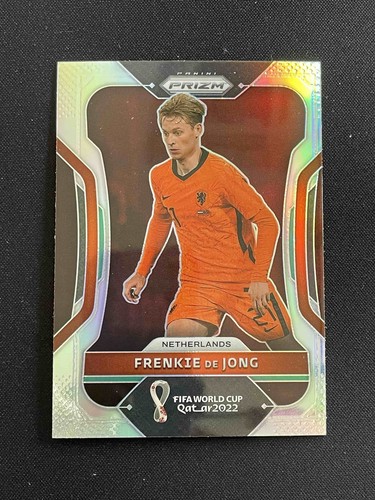 Frenkie de Jong 2022 Panini Prizm Silver Prizm