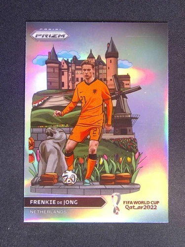 Frenkie de Jong 2022 Panini Prizm World Cup