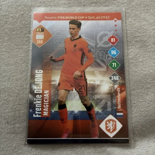 Frenkie de Jong 2022 Panini Road to Qatar 260