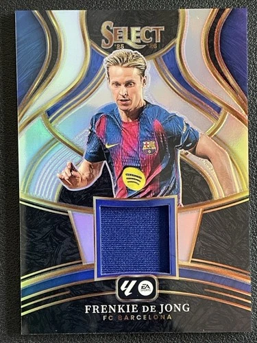 Frenkie de Jong 2025 Panini Select Argento