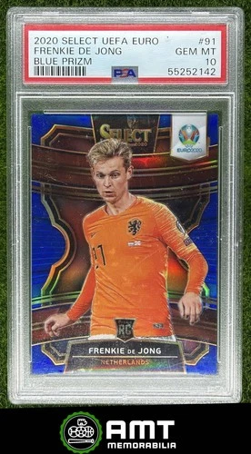 Frenkie de Jong 2020 Panini Select Blue /225