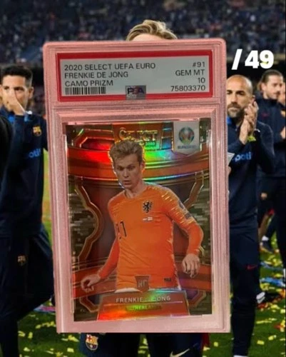 Frenkie de Jong 2020 Panini Select Camo Prizm /49