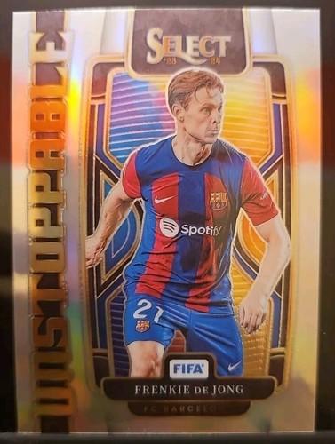 Frenkie de Jong 2024 Panini Select FIFA Silver Prizm