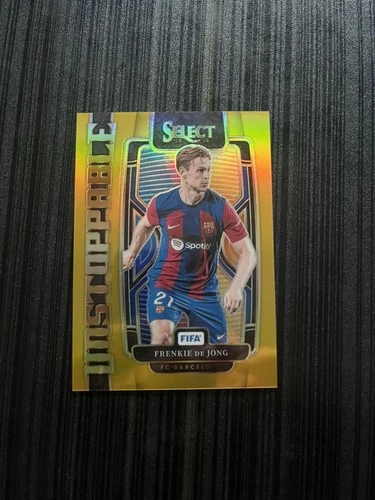 Frenkie de Jong 2023 Panini Select Gold /10