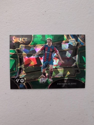 Frenkie de Jong 2024 Panini Select Green Ice