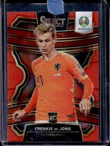 Frenkie de Jong 2020 Panini Select Orange Prizm Terrace /125