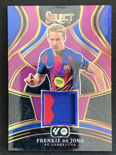 Frenkie de Jong 2026 Panini Select Purple /49