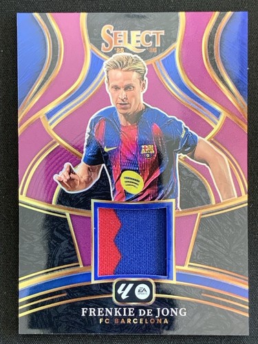 Frenkie De Jong 2025 Panini Select Purple /49