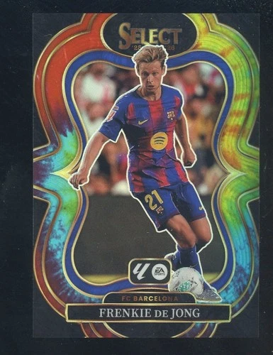 Frenkie de Jong 2025 Panini Select Tie-Dye Prizm /25