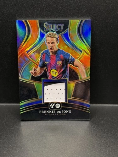 Frenkie de Jong 2025 Panini Select Tie Dye Prizm /25